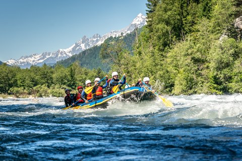 River Rafting in Laax