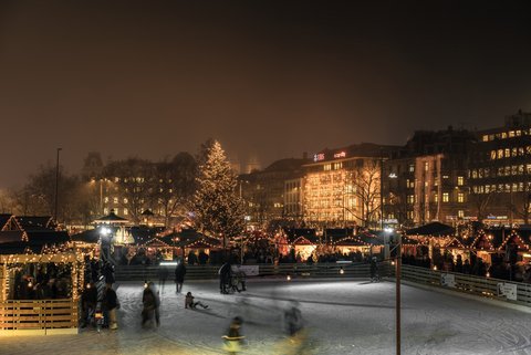 Weihnachtsmarkt in Zürich ©Switzerland Tourism Weihnachtsmarkt in Zürich