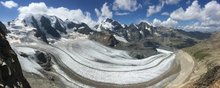 Panoramaaufnahme des Persgletschers