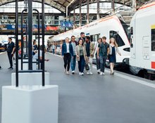 Günstig als Gruppe unterwegs: Mit dem Gruppenbillett der SBB