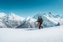 Schneeschuhwandern in Saas-Fee